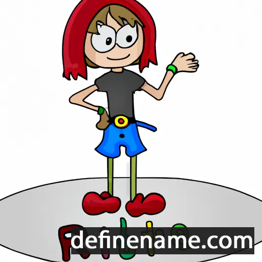 cartoon of the name Rirette