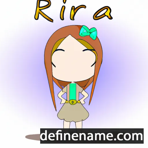 Riria cartoon