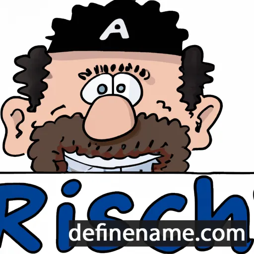 cartoon of the name Risch