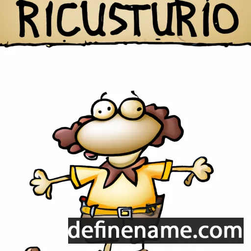 Risterucciu cartoon