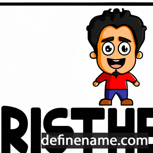 cartoon of the name Riteish