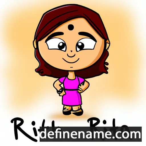 Rithika cartoon