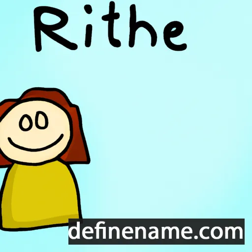 Rithilde cartoon