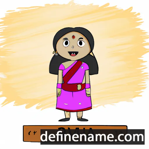 Rithvika cartoon