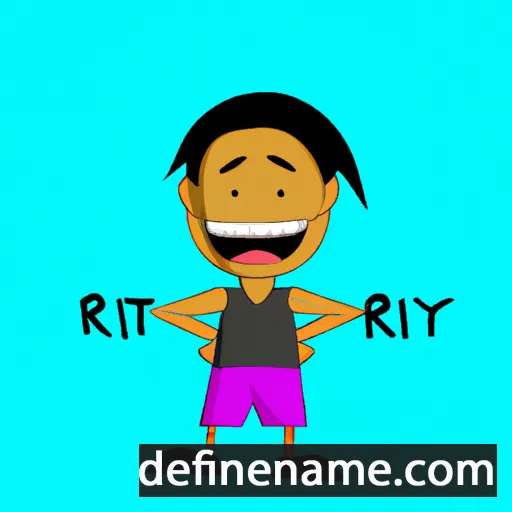 Rithy cartoon