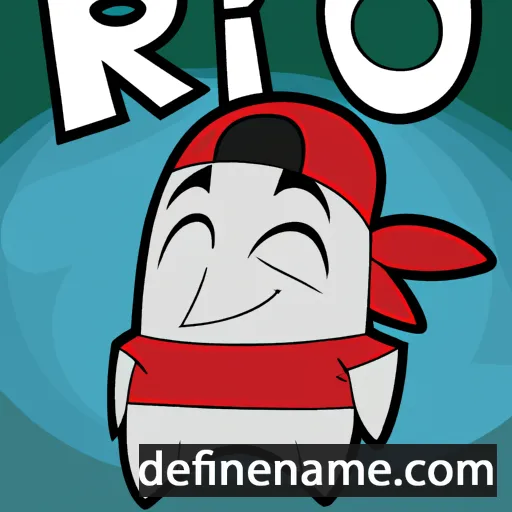 cartoon of the name Rito