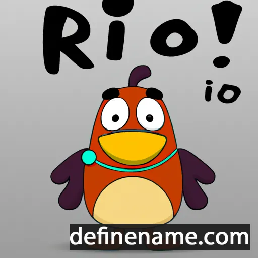 cartoon of the name Rito