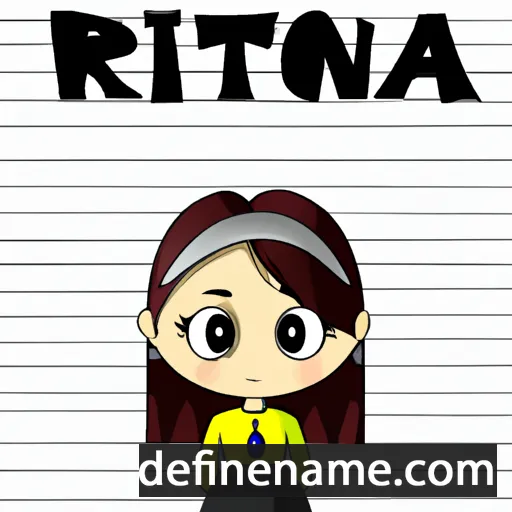 Ritona cartoon