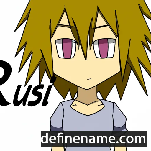 Ritsu cartoon