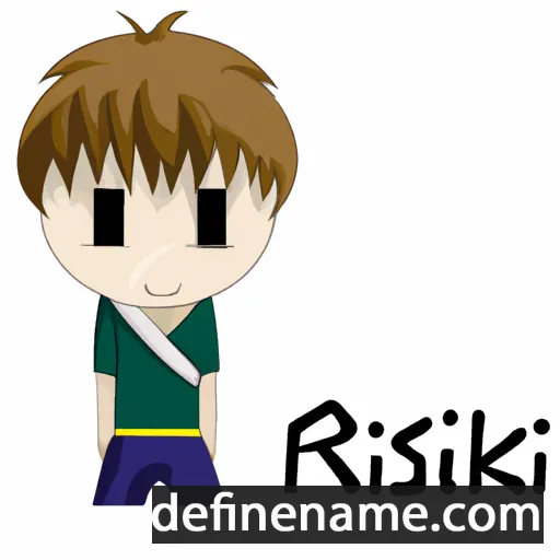 cartoon of the name Ritsuki