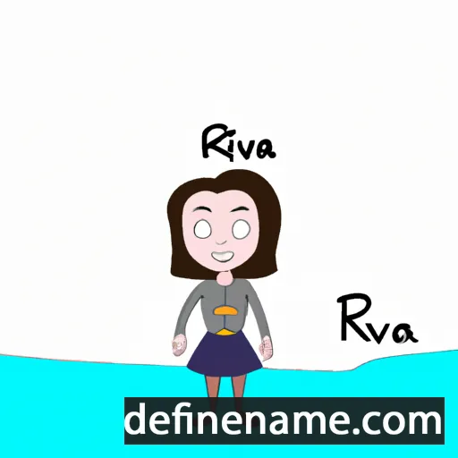 cartoon of the name Rivea