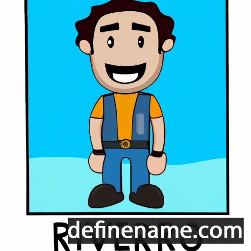 cartoon of the name Rivero