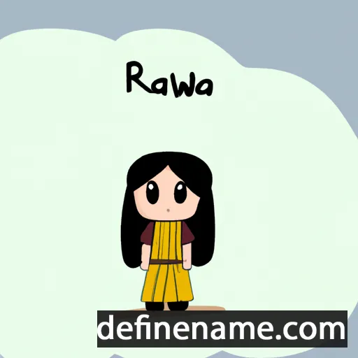 Riwana cartoon