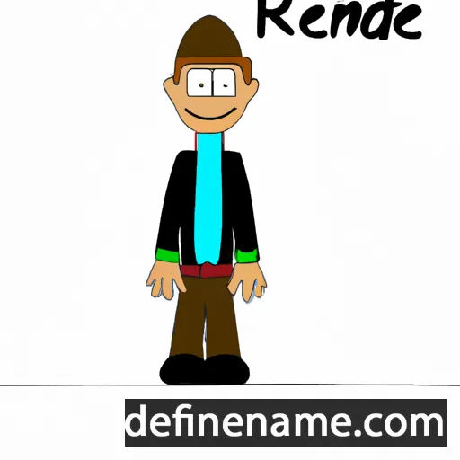 cartoon of the name Rixende