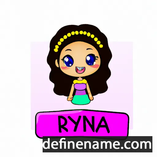 Riyanna cartoon