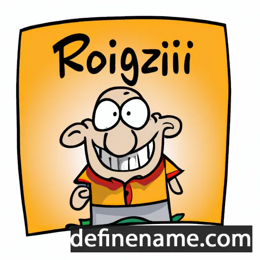 Rizogul cartoon