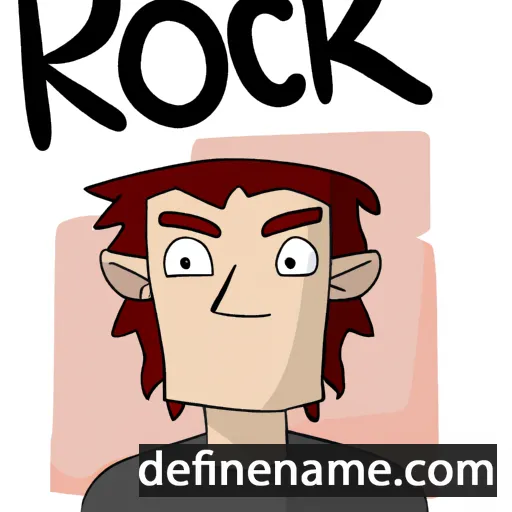 cartoon of the name Roark