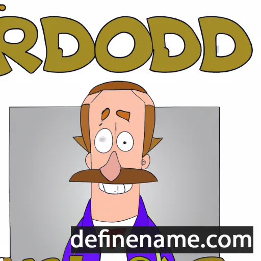 cartoon of the name Robard