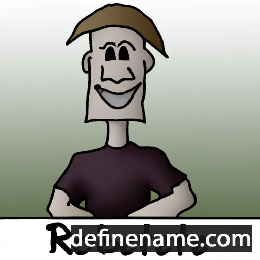 cartoon of the name Robbert