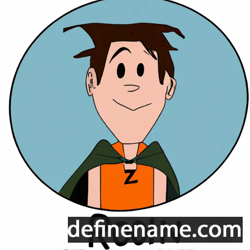 cartoon of the name Robbin