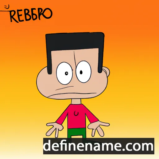 cartoon of the name Robércio