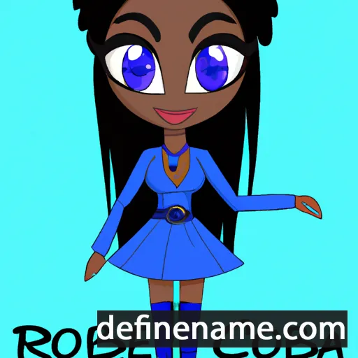 cartoon of the name Robecca