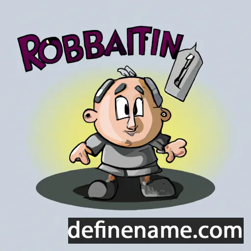 Robertin cartoon