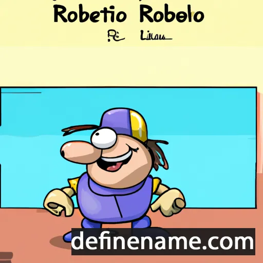 cartoon of the name Robertino