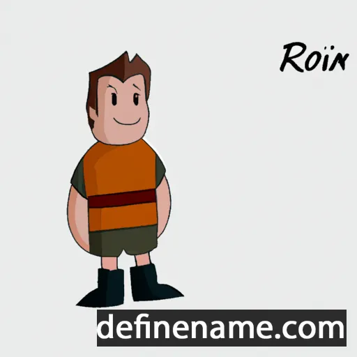 Robîn cartoon