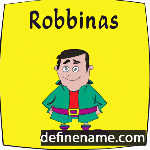 Robinas cartoon