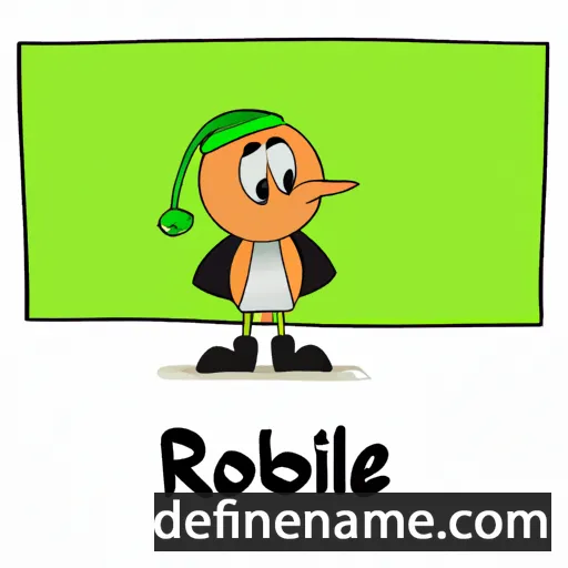 Robine cartoon