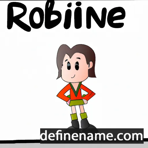 Robinne cartoon