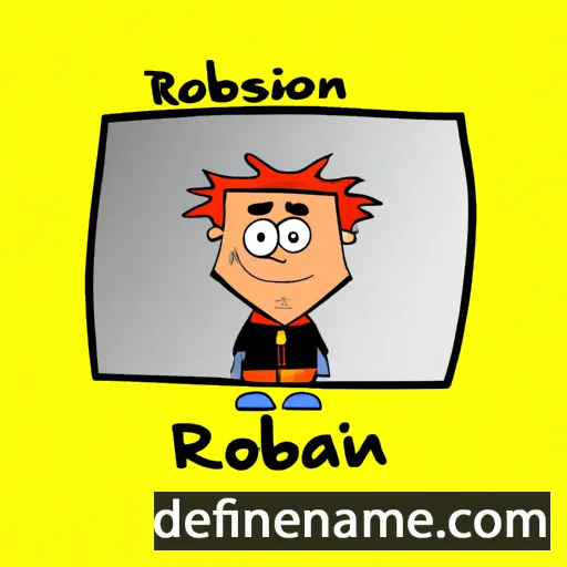 Robinzon cartoon