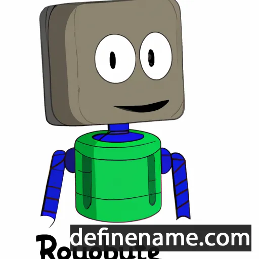 cartoon of the name Roboute