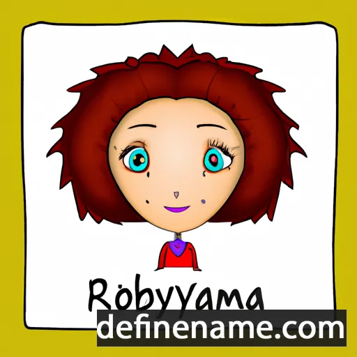 Robyna cartoon