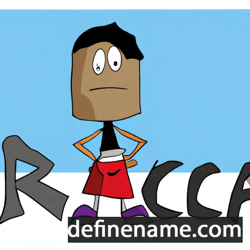 cartoon of the name Roca