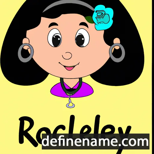 cartoon of the name Rocelyn