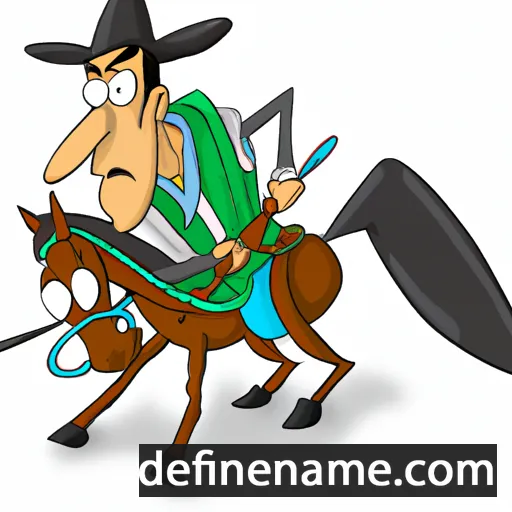 cartoon of the name Rocinante