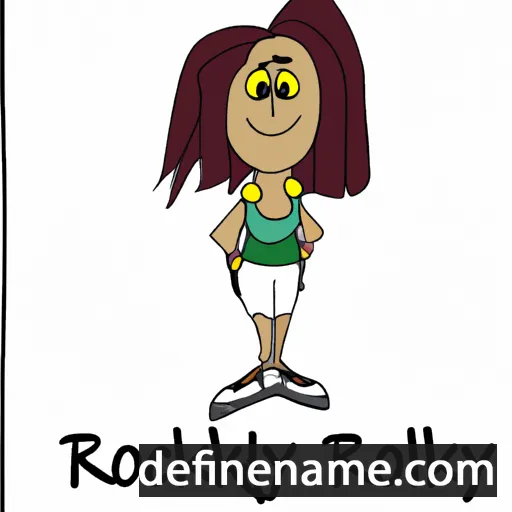 cartoon of the name Rocklyn