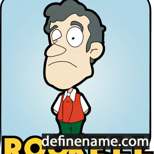 cartoon of the name Rockwell