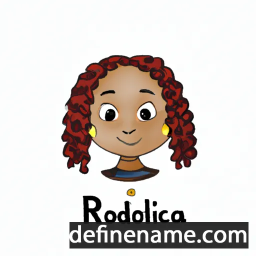 cartoon of the name Roderica