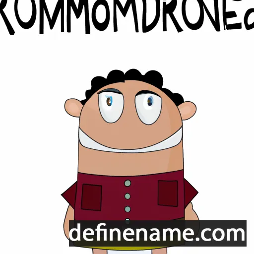 cartoon of the name Rodomonte