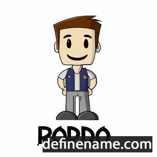 cartoon of the name Rodric