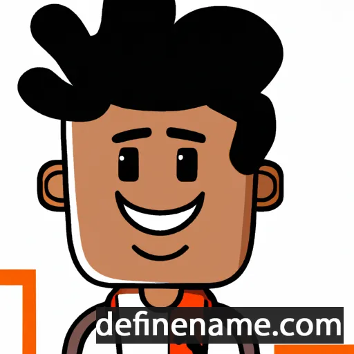 cartoon of the name Rodrygo