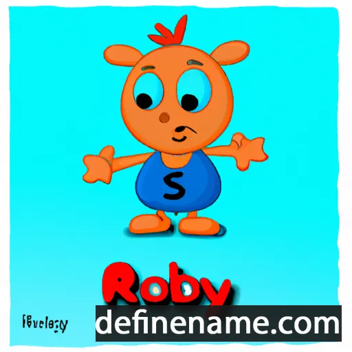 cartoon of the name Rody