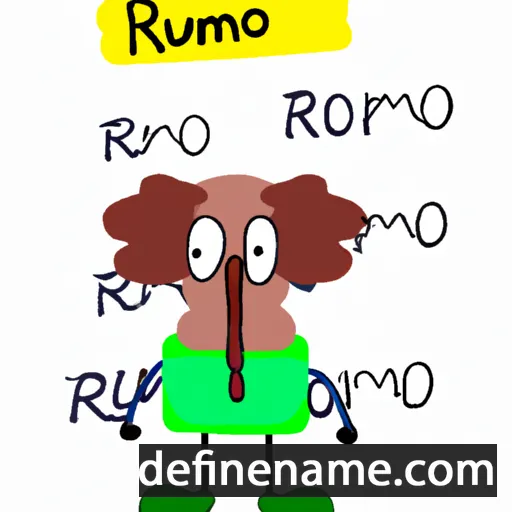 Rœummo cartoon