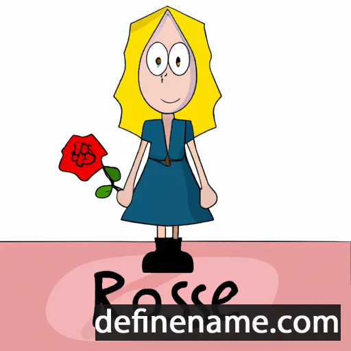 cartoon of the name Roese