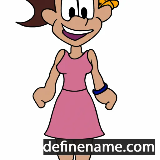 cartoon of the name Roesia