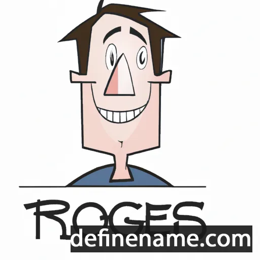 cartoon of the name Rogers