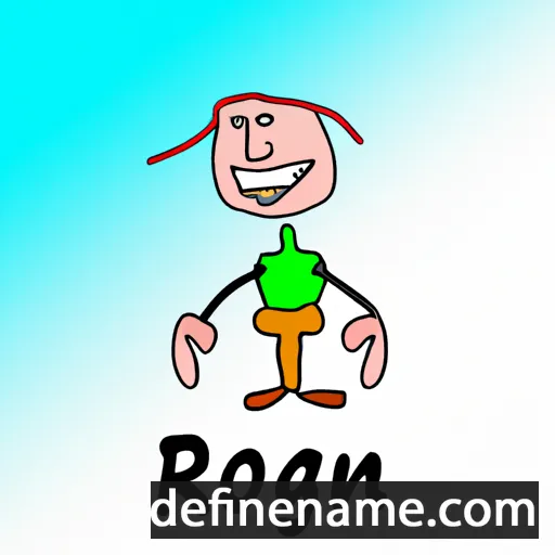 cartoon of the name Rogin